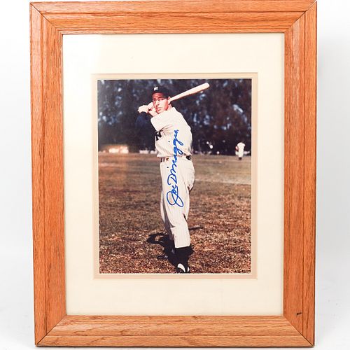 JOE DIMAGGIO SIGNED