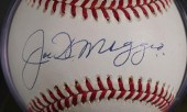 JOE DIMAGGIO SIGNED BASEBALL J