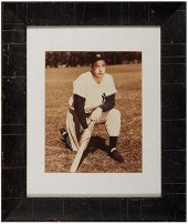 JOE DIMAGGIO SIGNED PORTRAIT P