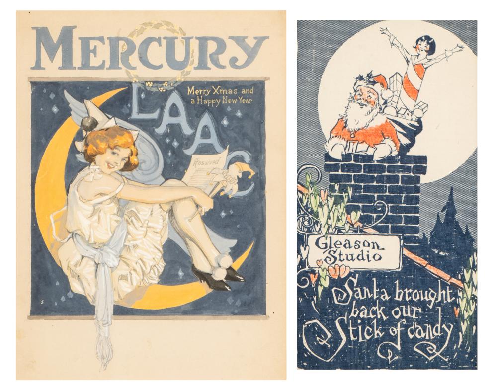 JOE DUNCAN GLEASON (1881-1959): TWO
