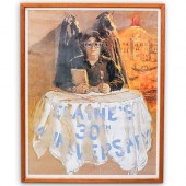 "JOE EULA" SIGNED ELAINE'S 30T