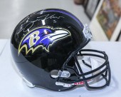 JOE FLACCO SIGNED FOOTBALL HEL