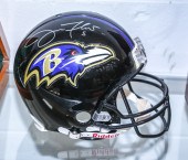 JOE FLACCO SIGNED RAVENS FOOTB
