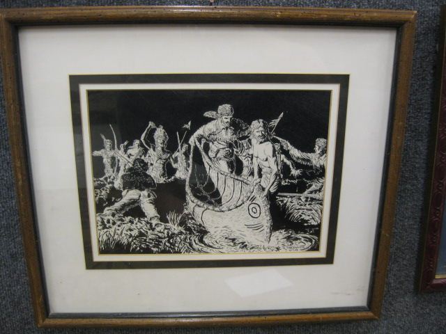 Joe Grandee Ink Indian attack