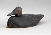 JOE LINCOLN BLACK DUCK DECOY A