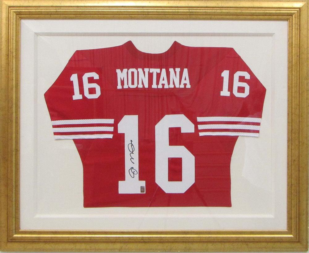 JOE MONTANA SIGNED SAN FRANCISCO