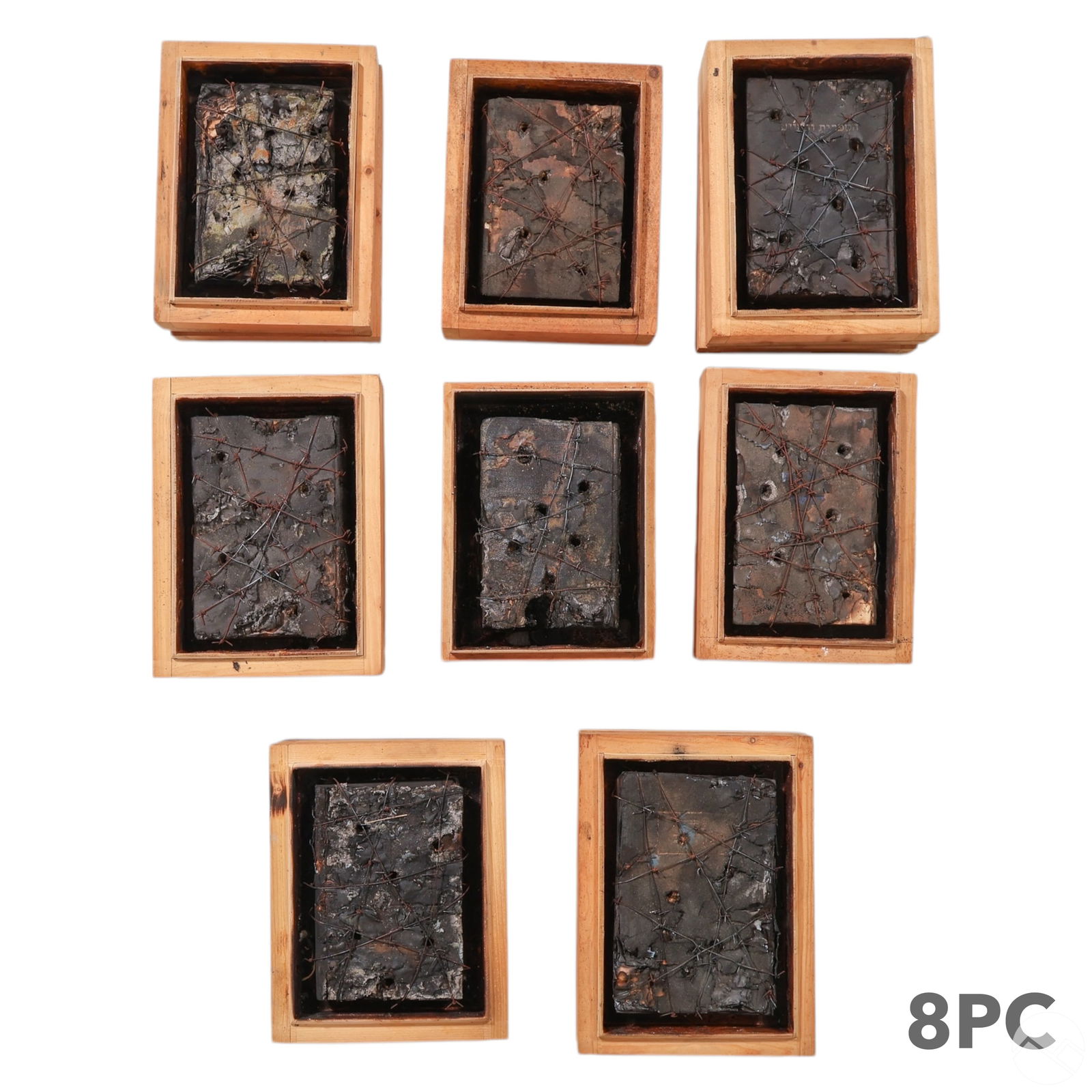 JOE NICASTRI B.1945 PINE BOXES BOOK