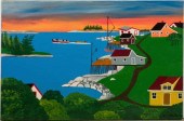 JOE NORRIS (1925-1996) FISHING