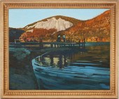 JOE PARROTT OIL ON BOARD FALL