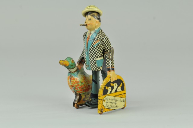 JOE PENNER AND HIS DUCK Louis