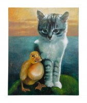 JOE PERAGINE 'KITTEN & CHICK'