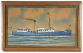 JOE SELBY, WATERCOLOR, STEAMSH