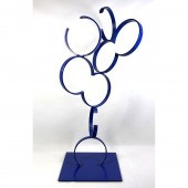 JOE SELTZER Sculpture "Blue Cu