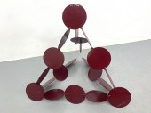 Joe Seltzer, welded found stee