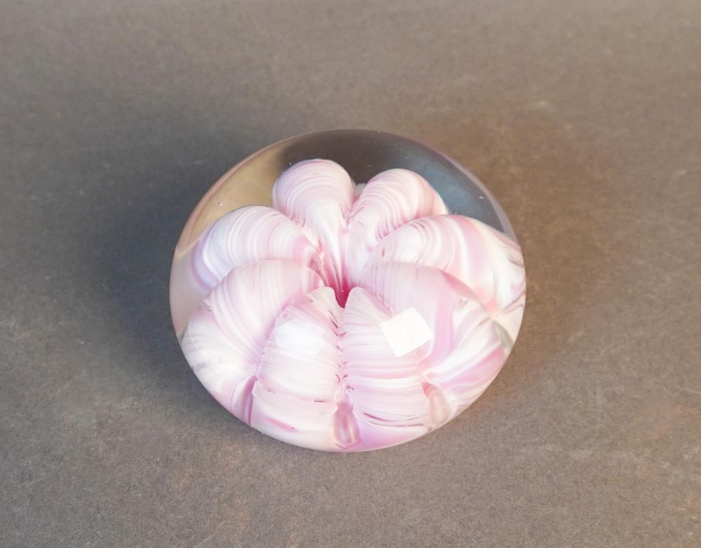 JOE ST. CLAIR PAPERWEIGHT, D: 4 IN.