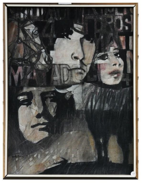 JOE TESTA-SECCA, OIL ON