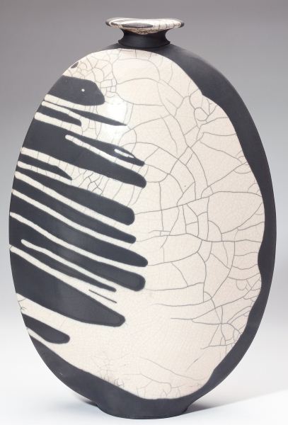 Joe Winter Raku Pottery Flounder