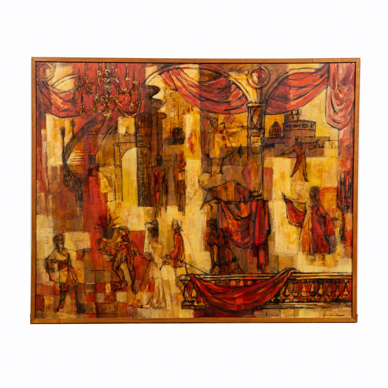 JOEL REEVES, MCM PASTICHE OF