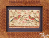 JOHANN ADAM EYER, FRAKTUR<br>J