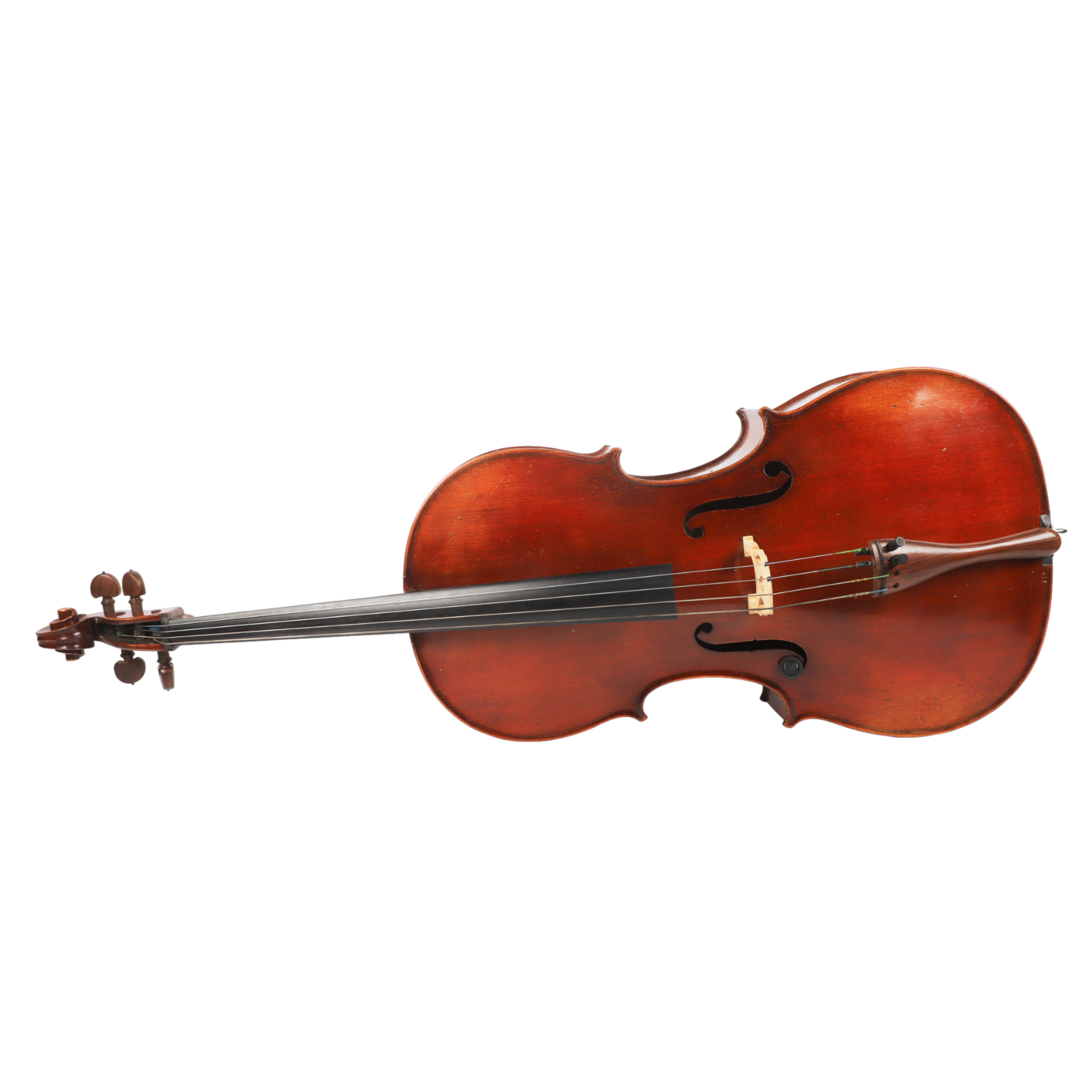 Johann Bachmann cello, label inside