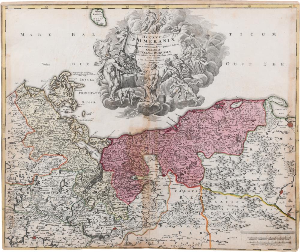 JOHANN BAPTIST HOMANN, GERMAN