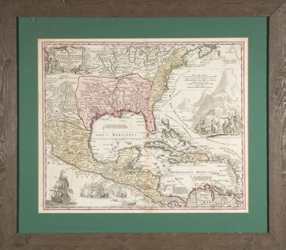 JOHANN BAPTIST HOMANN, MAP, C.