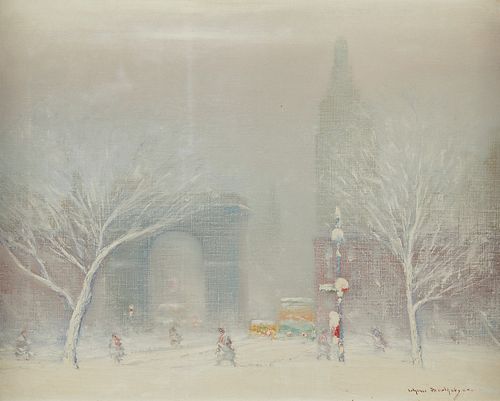 JOHANN BERTHELSEN "WINTER IN