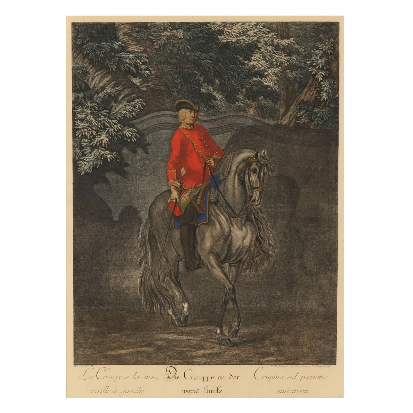JOHANN ELIAS RIDINGER (GERMAN,