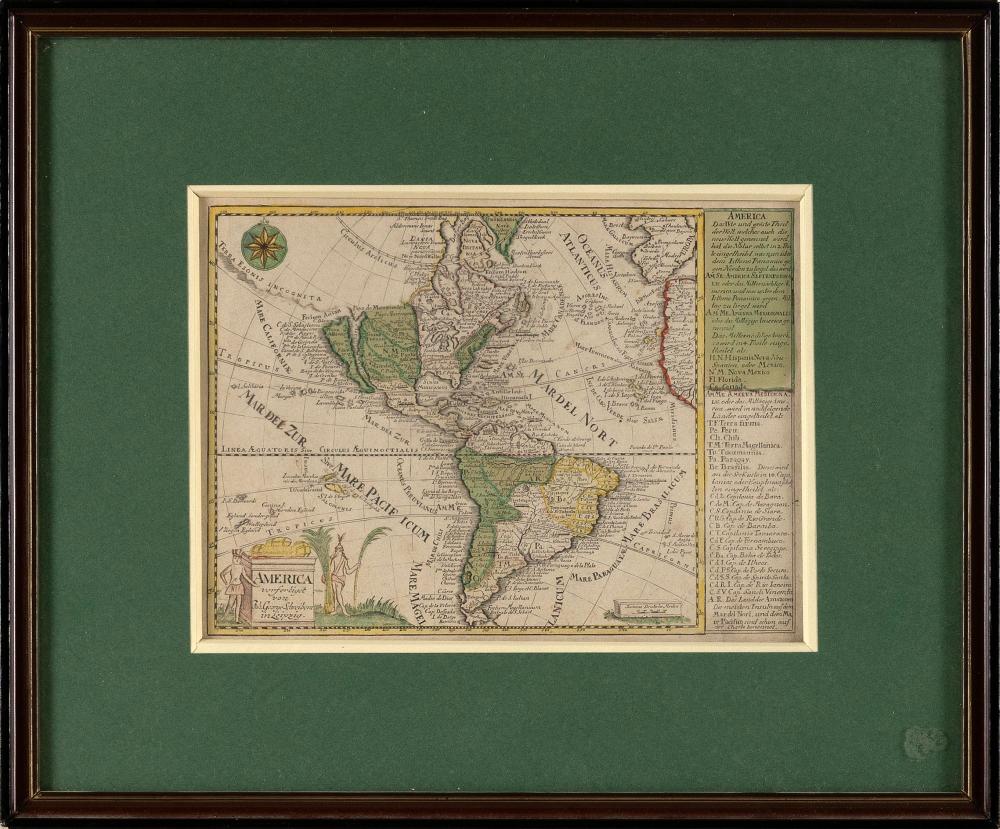 JOHANN GEORG SCHREIBER HAND-COLORED