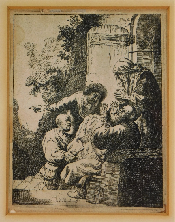 JOHANN HERTEL AFTER REMBRANDT