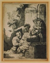 JOHANN HERTEL AFTER REMBRANDT