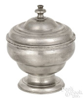 JOHANN HEYNE PEWTER CIBORIUM<b