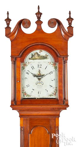 JOHANN SAMUEL KRAUSE TALL CASE