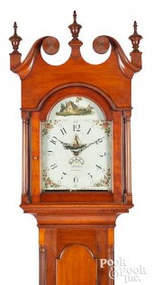 JOHANN SAMUEL KRAUSE TALL CASE
