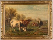 JOHANNES DE HASS OIL ON CANVAS