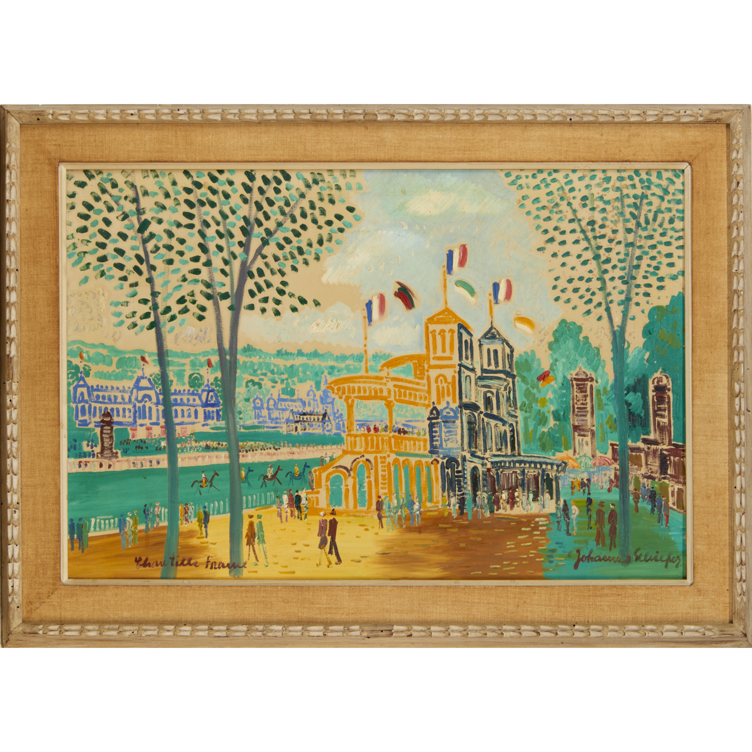 JOHANNES SCHIEFER, OIL ON CANVAS