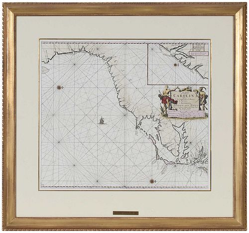 JOHANNES VAN KEULEN - MAP OF THE