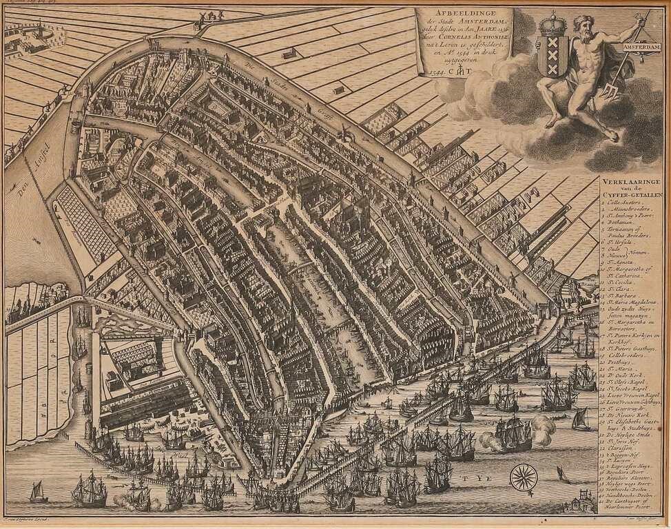 JOHANNES VAN SEPTEREN MAP OF