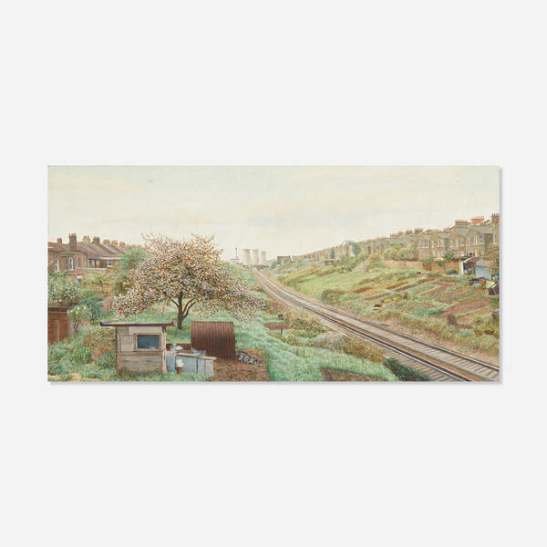 John A. Parks b.1952. Railway,