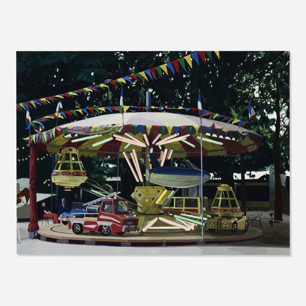 John A. Parks b.1952. Roundabout,