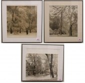 JOHN ALBOK THREE GELATIN SILVE