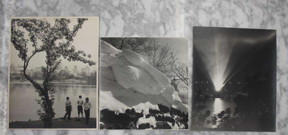JOHN ALBOK THREE GELATIN SILVER