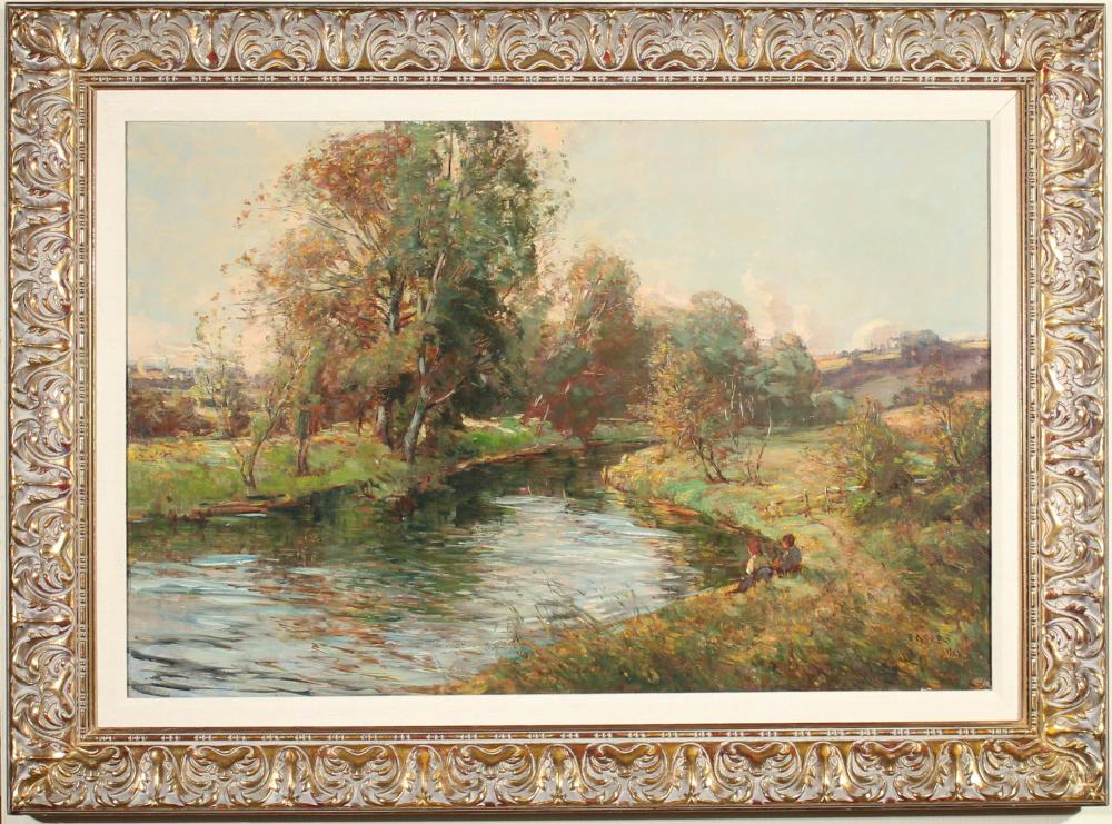 JOHN ARTHUR DEES OIL ON