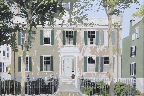 JOHN AUSTIN TEMPERA ON ARTIST BOARD