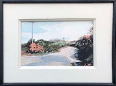 JOHN AUSTIN TEMPERA ON BOARD "