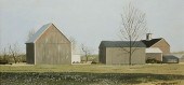 JOHN AUSTIN TEMPERA ON PANEL "