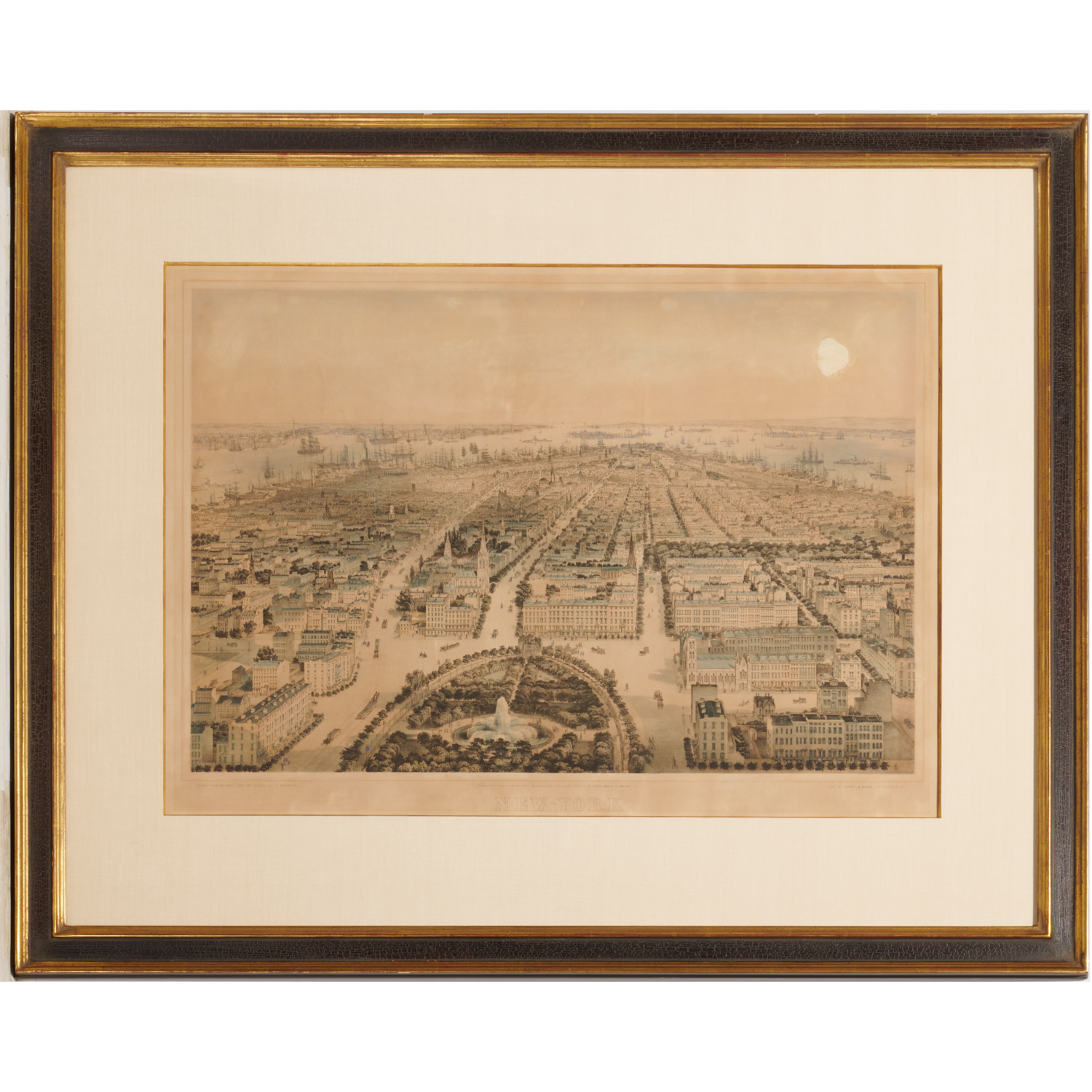 JOHN BACHMAN, VIEW OF NEW-YORK,