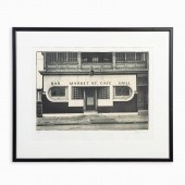JOHN BAEDER, "MARKET ST. CAFE,
