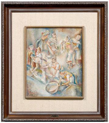 John Barber painting (New York,