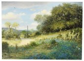 JOHN BARGER (B.1953) TEXAS BLU